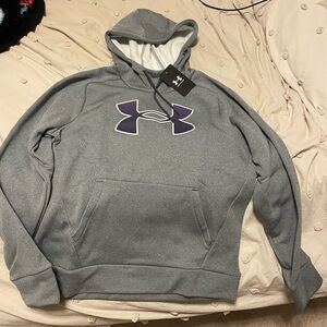 Gray Under Armour Sweatshirt